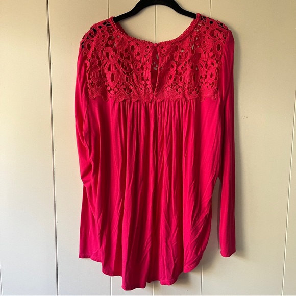 Philosophy Pink Blouse - Picture 2 of 4